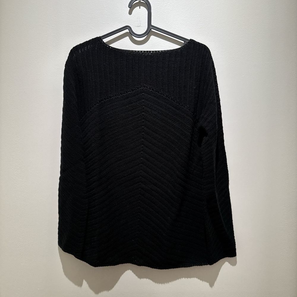 TSE Charcoal Black Women's Sweater